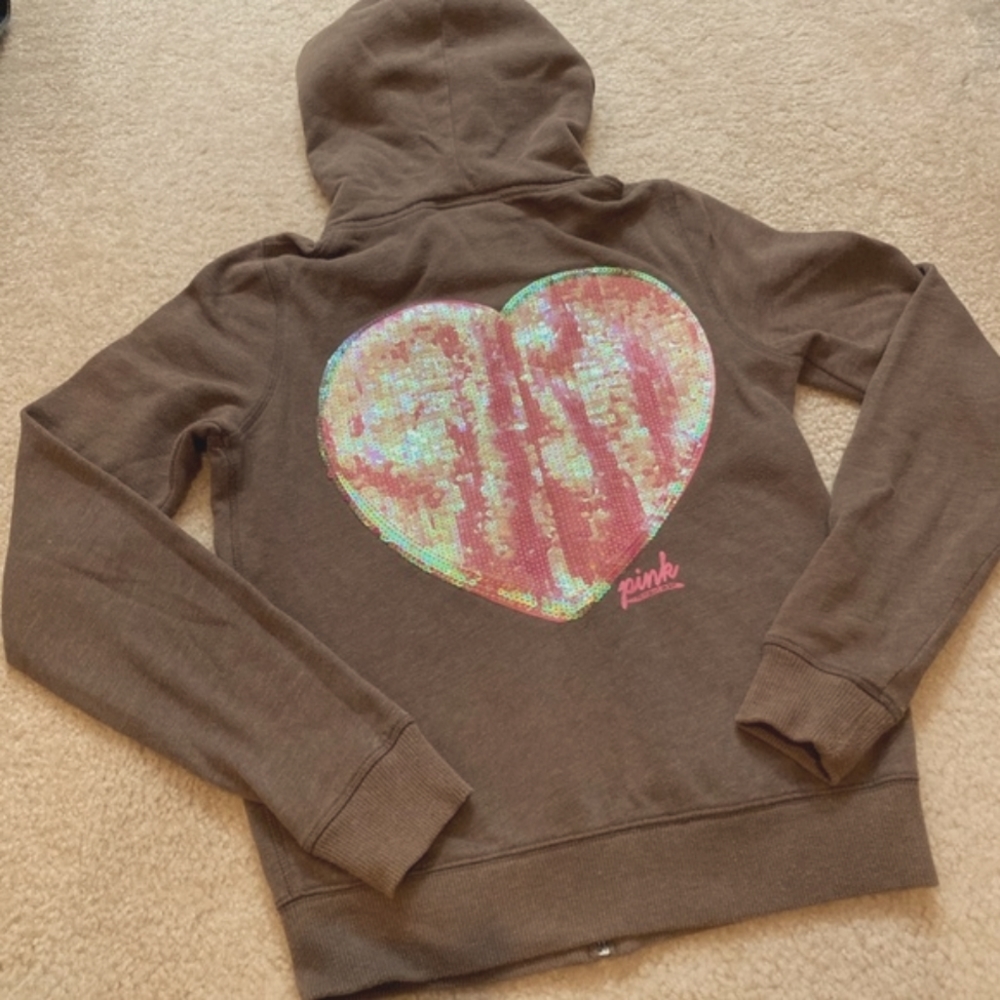 Victoria Secret Zip Hoodie
